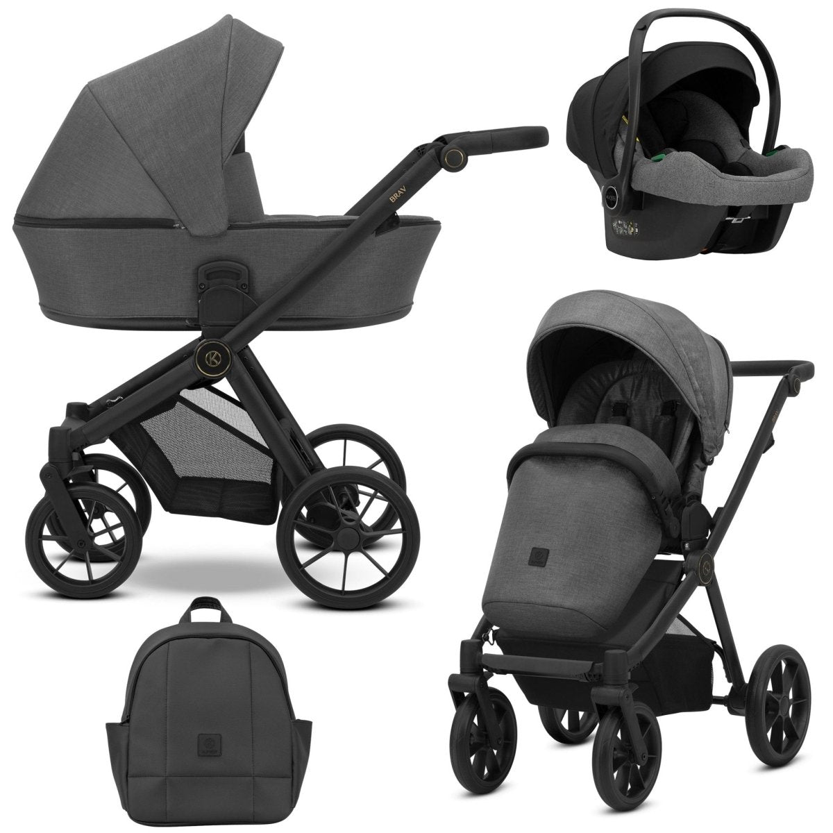 Kunert Brav 3-in-1 (Black frame)
