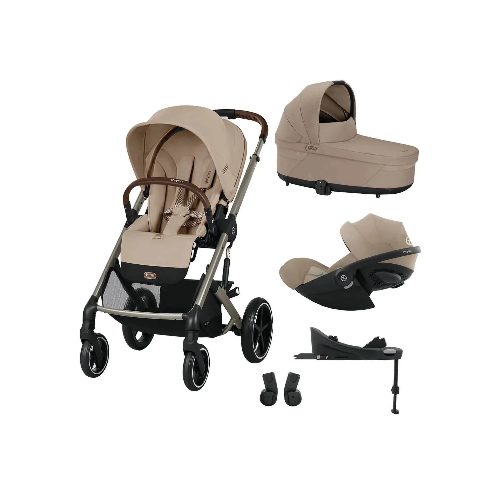 Cybex Balios Lux3 Bundle + S Lux Carrycot + Cloud G i-Size + G Base