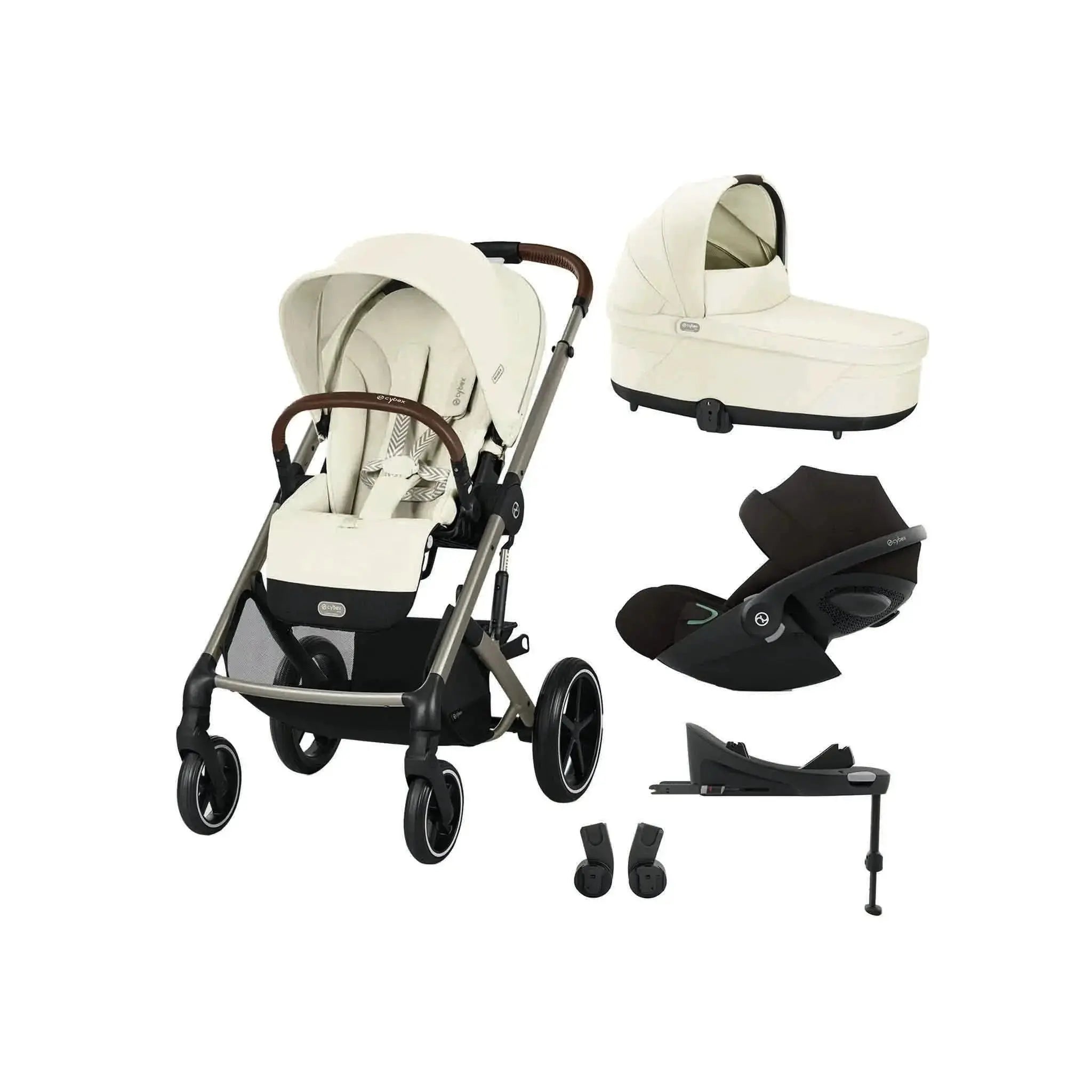 Cybex Balios Lux3 Bundle + S Lux Carrycot + Cloud G i-Size + G Base