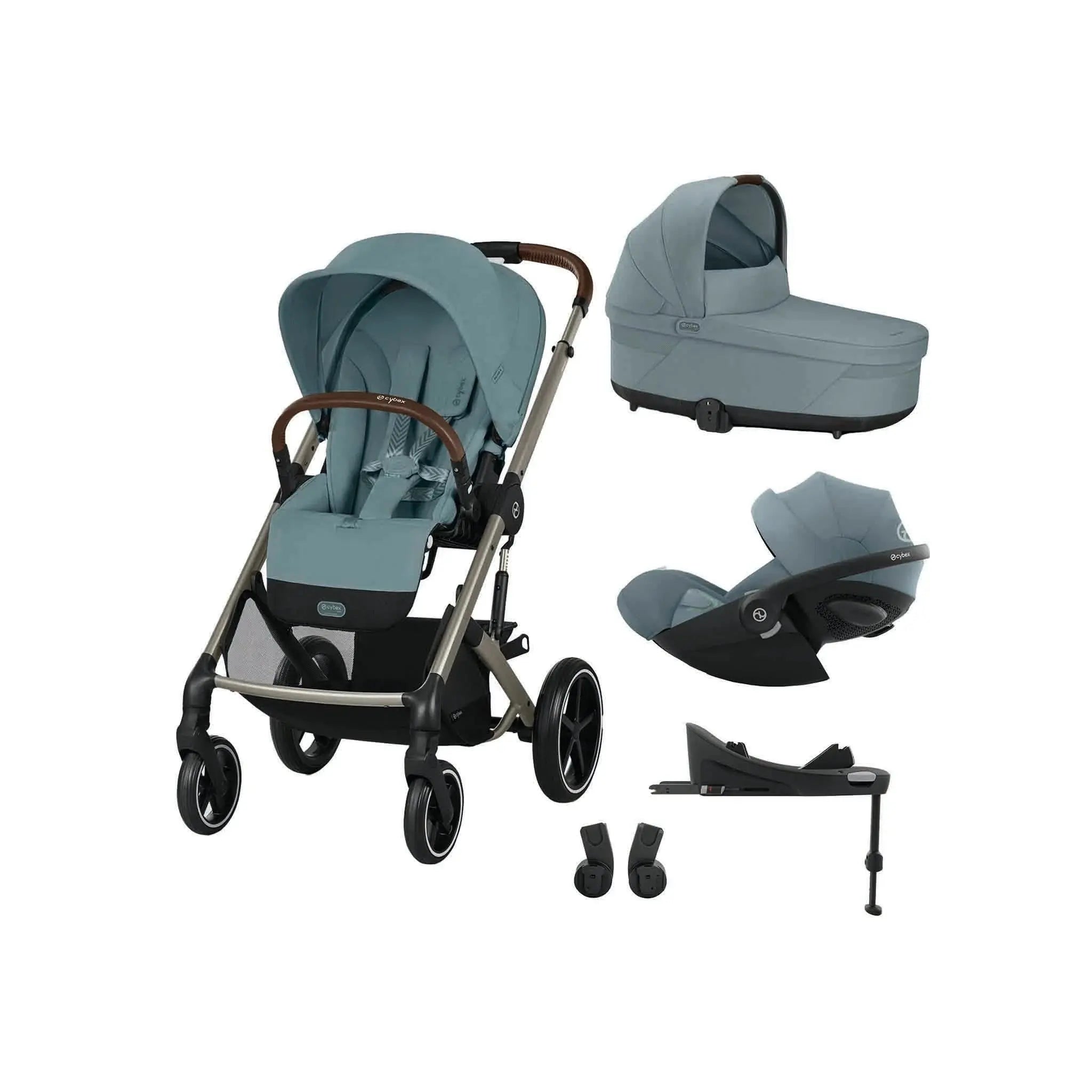 Cybex Balios Lux3 Bundle + S Lux Carrycot + Cloud G i-Size + G Base