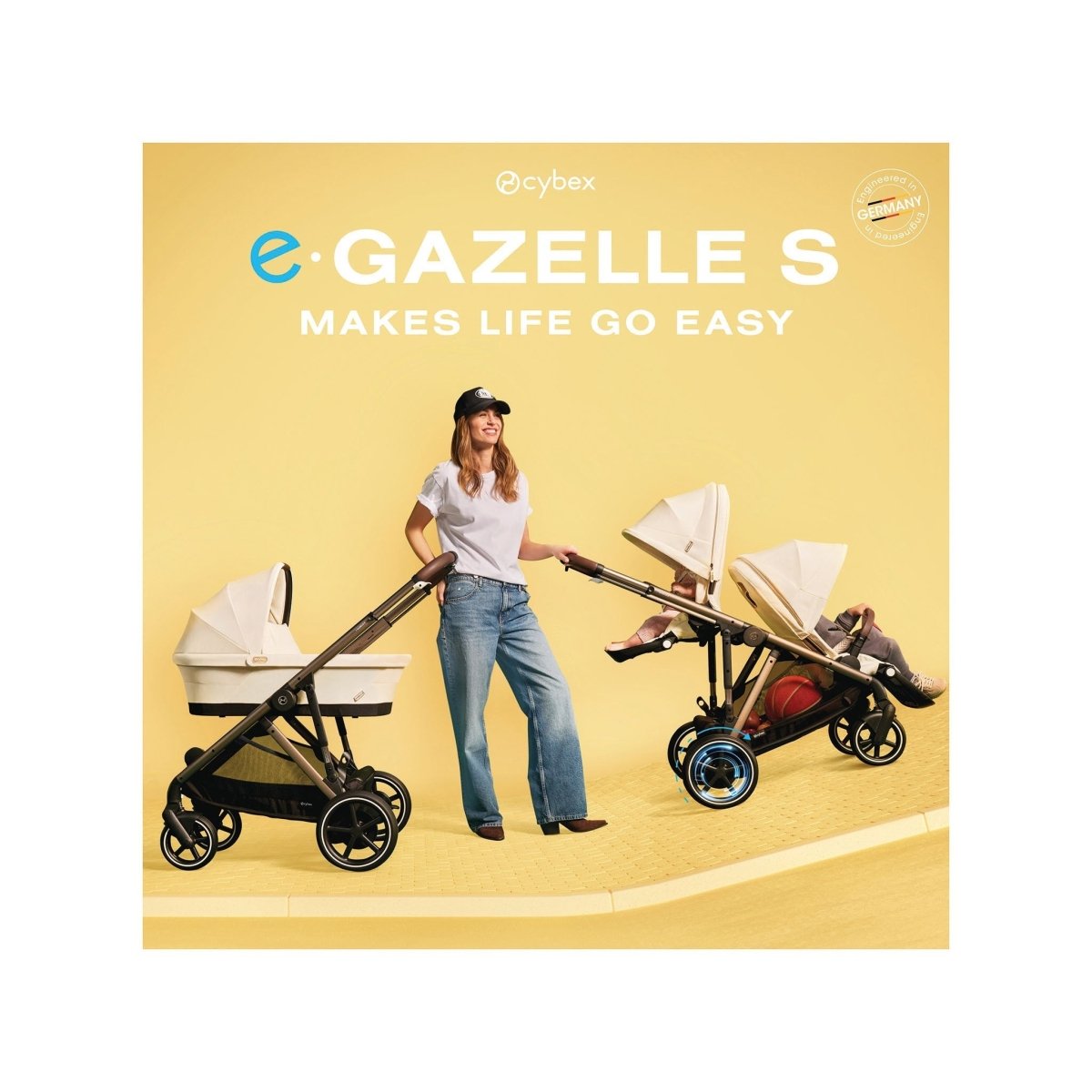 Cybex e - Gazelle S 2 - in - 1 Bundle - Lume Baby