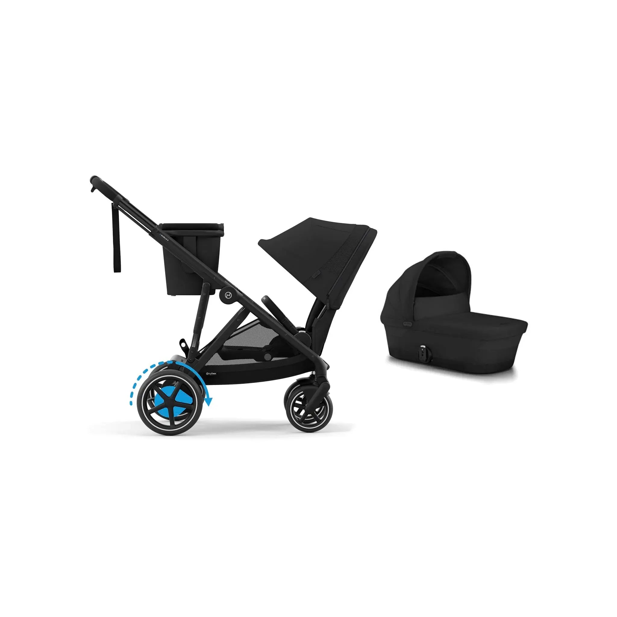 poussette cybex gazelle Cybex e-Gazelle S 2-in-1 Bundle
