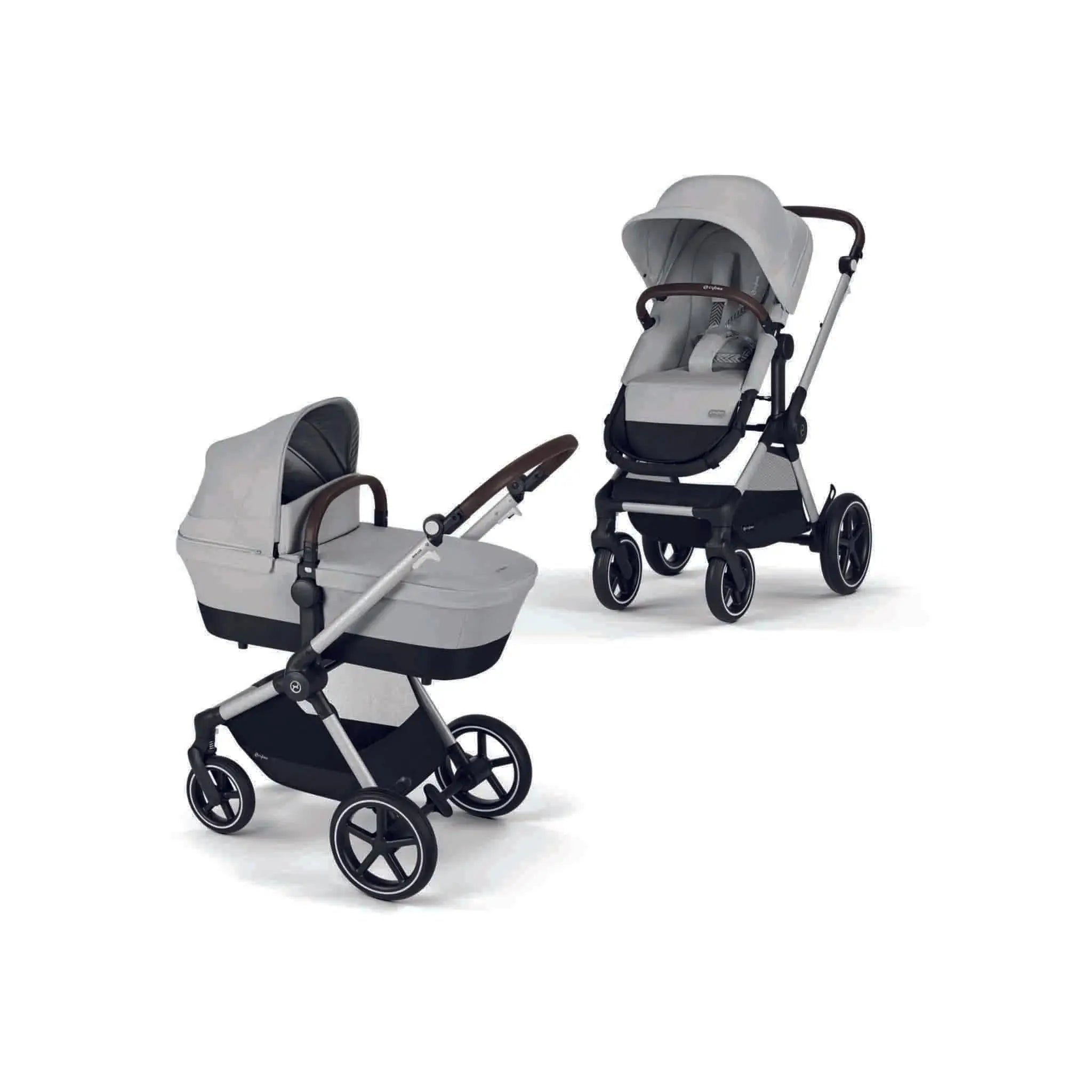 Cybex Eos Lux 2 in 1 bundle - Lava Grey - Stroller Baby Luxurious