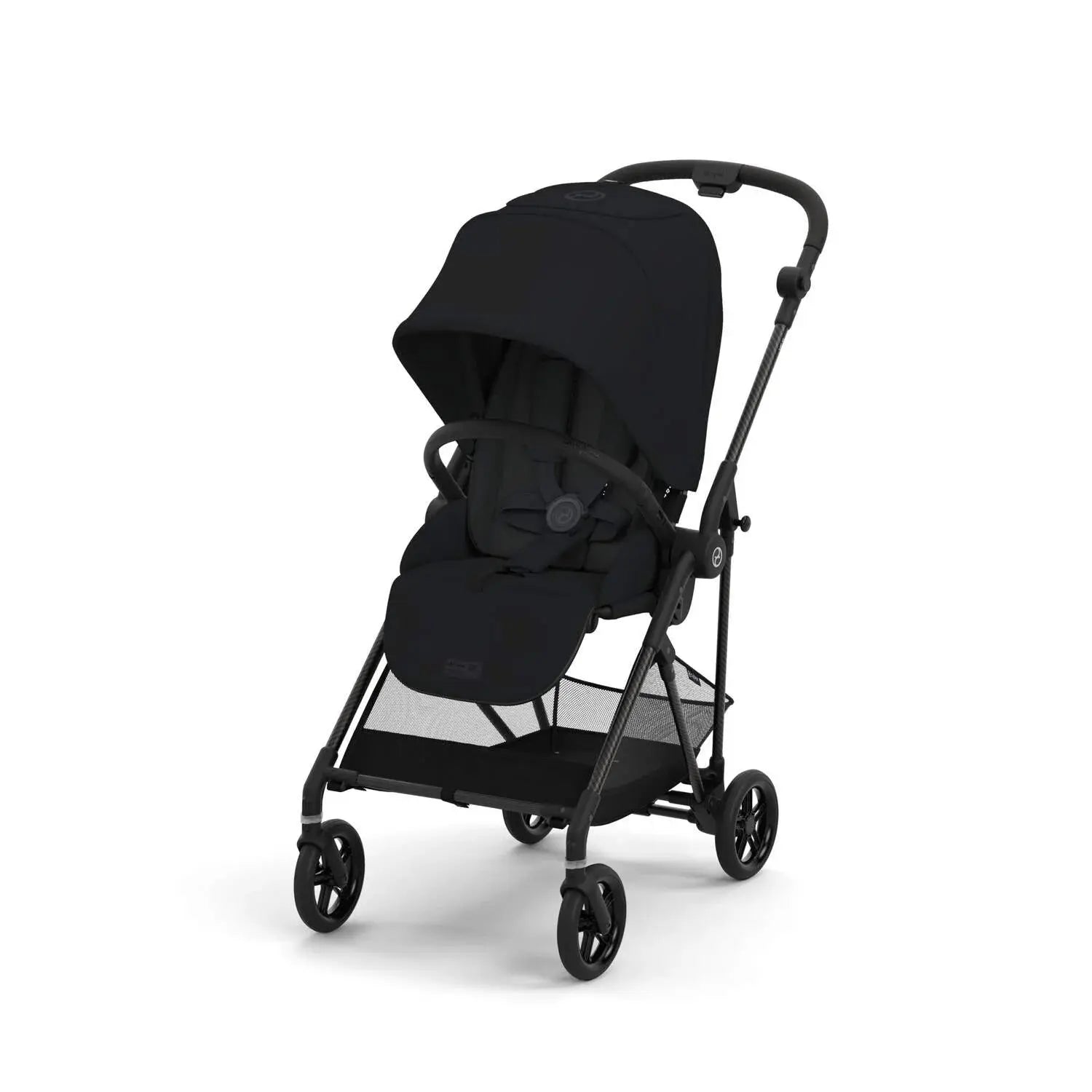 Cybex Melio Carbon - Moon Black - Stroller Baby Luxurious