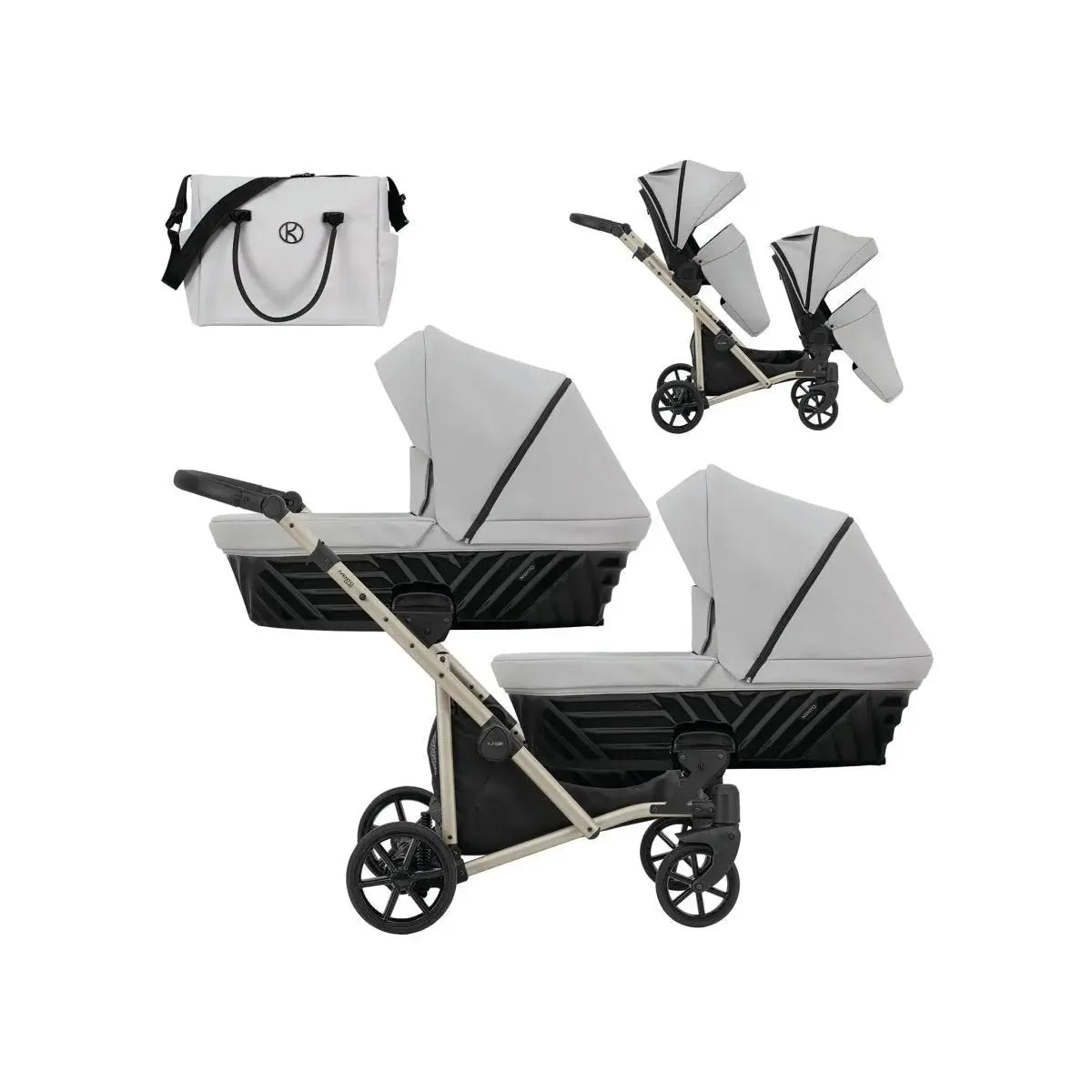 Kunert Ivento Duo 2-in-1 (Champagne Frame)