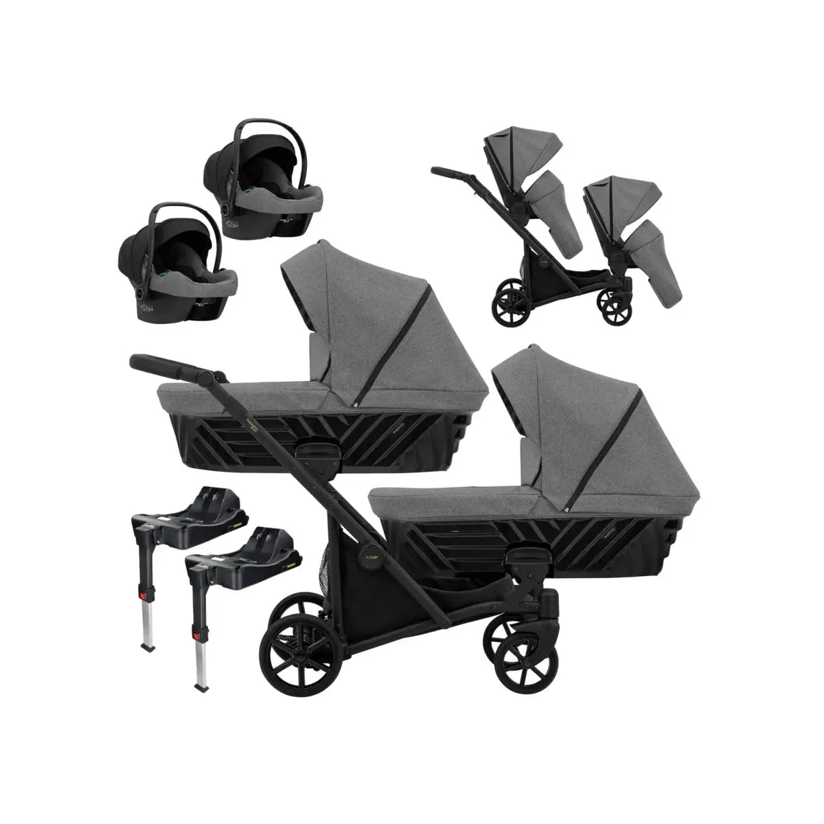 Kunert Ivento Duo - 4-in-1 (Black Frame)