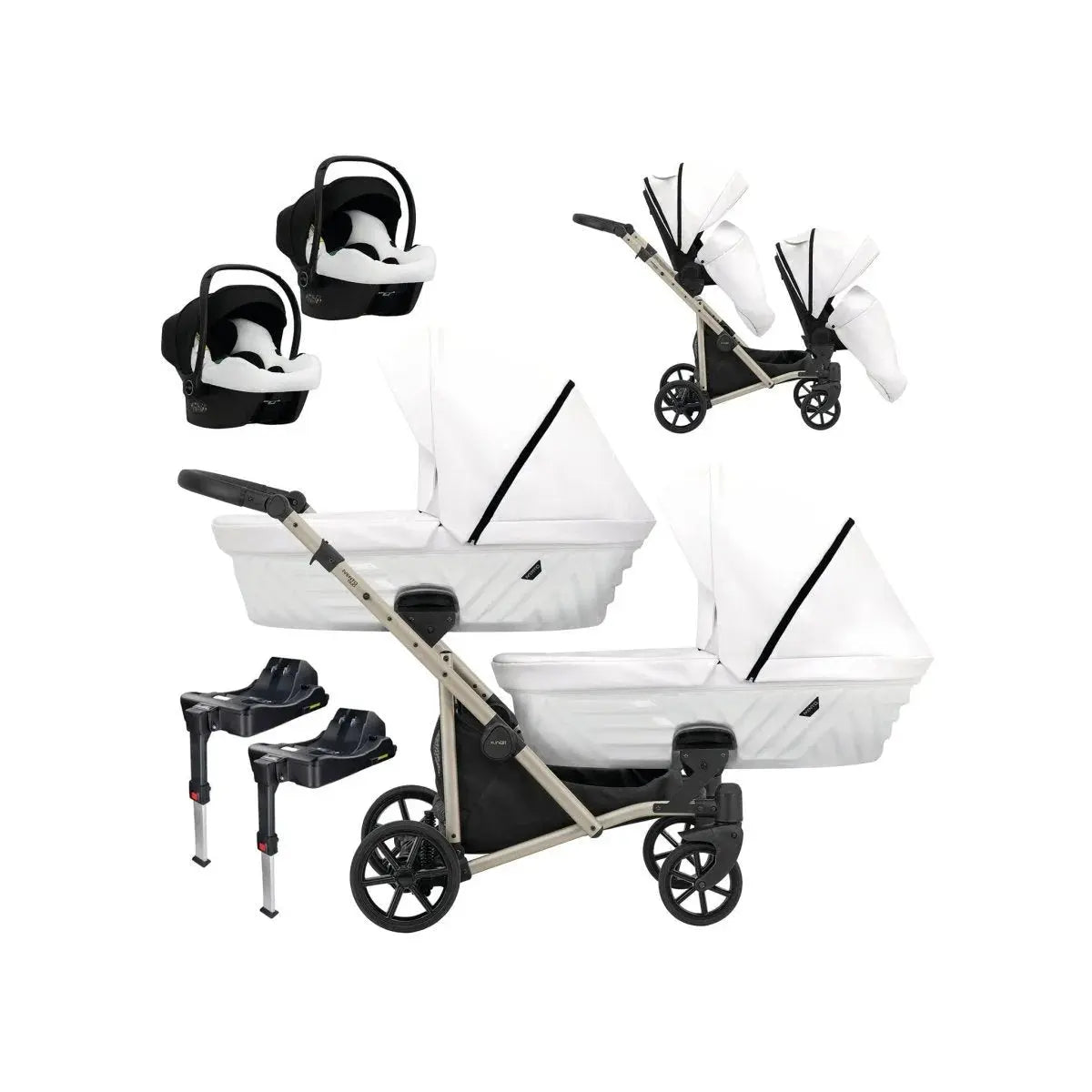 Kunert Ivento Duo - 4-in-1 (Champagne frame)